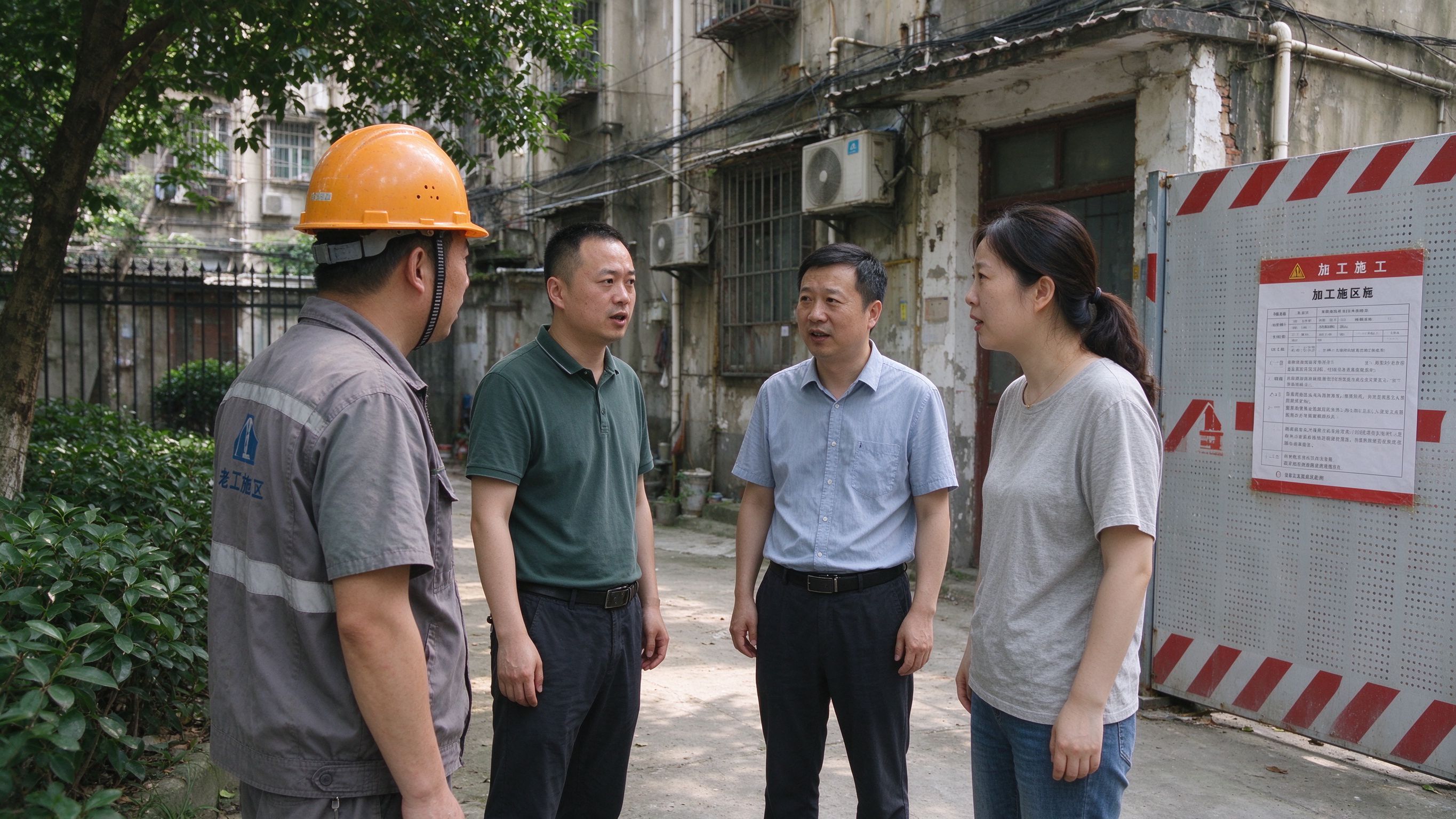旧房改造拆墙要跟邻居说吗?施工扰民与报备注意事项(图1) 旧房改造邻里沟通与施工报备